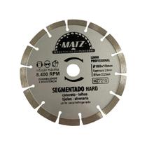 Disco Corte Diamantado Segmentado Hard 180X22,23Mm Matz