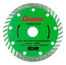 Disco Corte Diamantado Turbo Eco 110mm Cortag Disco Corte Diamantado Turbo Eco 110mm Cortag