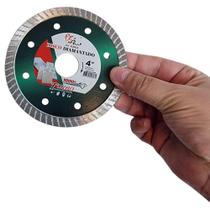 Disco Corte Diamantado Turbo Para Serra Mármore 4 Polegadas 1MM