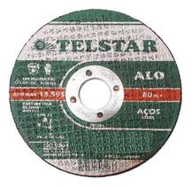 Disco corte ferro aço telstar alo 110x20 kit com 10 peças