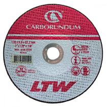 Disco Corte Ferro Carborundum 7"X1/8"X7/8"- 2 Telas