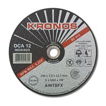 Disco Corte Ferro Inox Kronos DCA12 9 Pol 230 x 2 x 22mm