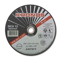 Disco Corte Ferro Inox Kronos DCA12 9 Pol 230x2x22mm C/ 10Pc Disco Corte Ferro Inox Kronos DCA12 9 Pol 230x2x22mm C/ 10Pc