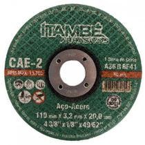 Disco Corte Ferro Itambe 4.3/8"X1/8"X49/62" - Cae-2 - F-20 Makita - 2 Telas . / Kit C/ 10 Peca