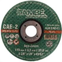 Disco Corte Ferro Itambe 4.3/8''X1/8''X49/62'' - Cae-2 - F-20 Makita - 2 Telas - Kit C/10 Pecas Disco Corte Ferro Itambe 4.3/8''X1/8''X49/62'' - Cae-2 - F-20 Makita - 2 Telas - Kit C/10 Pecas