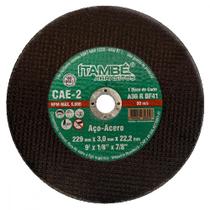 Disco Corte Ferro Itambe 9''X1/8''X7/8''- 2 Telas Cae-2