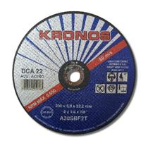 Disco Corte Ferro Kronos DCA22 9 Pol. 230x3,0x22,2mm C/ 10Pc Disco Corte Ferro Kronos DCA22 9 Pol. 230x3,0x22,2mm C/ 10Pc