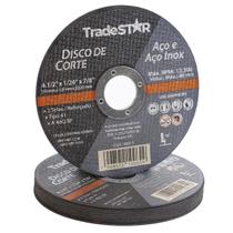 Disco Corte Fino Inox 4.1/2 X 1,0 Esmerilhadeira 100 Peças