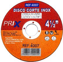 Disco Corte Fino Inox 4.1/2 X 1,0 Esmerilhadeira Kit 100 Pçs