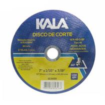 Disco Corte Fino Inox 7" X 1,16'' X 7/8'' Kala - 913855