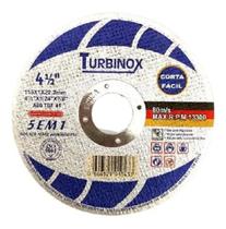 Disco Corte Inox Turbinox 4.1/2 X 1 X 7/8 - 10 Unidades