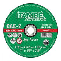 Disco Corte Itambe Ferro 7X7/8 Cae-2T