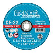 Disco Corte Itambe Refr 2T 7X7/8 Cf22