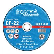 Disco Corte Itambe Refr 2T 9X7/8 Cf22