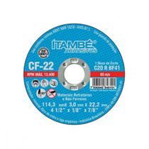 Disco Corte Itambe Refr 4.1/2X7/8 Cf22