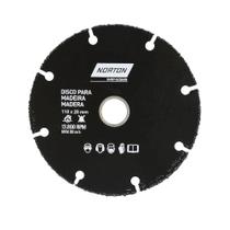 Disco Corte Madeira Norton Serra Mármore 4.3/8 110 x 20mm