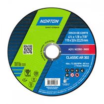 Disco Corte Norton Ferro 4.1/2X7/8 Disco Corte Norton Ferro 4.1/2X7/8