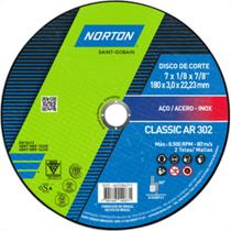 Disco Corte Norton Ferro 7X7/8 Disco Corte Norton Ferro 7X7/8