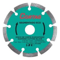 Disco Corte P/ Serra Mármore Diamantado Eco 110 Mm Cortag