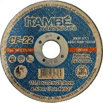 Disco Corte Refratario Itambe 4.3/8''X1/8''X 49,62'' - Furo 20Mm - Makita - Kit C/10 Pecas Disco Corte Refratario Itambe 4.3/8''X1/8''X 49,62'' - Furo 20Mm - Makita - Kit C/10 Pecas