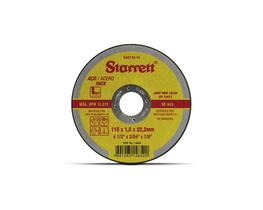 Disco Corte Starrett Aco Carb/Inox 115X1,0X22,2Mm Disco Corte Starrett Aco Carb/Inox 115X1,0X22,2Mm