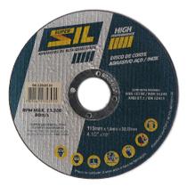 Disco Corte Super Sil High Performance 4.1/2 x 1/16 x 7/8” Disco Corte Super Sil High Performance 4.1/2 x 1/16 x 7/8”