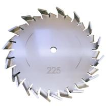 Disco Cowles com 225mm em Aço Inox 304 chapa de 3mm