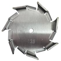 Disco Cowles de 125mm com Chapa de 3mm em Aço Inox 304