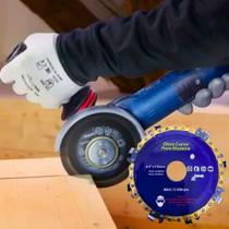 Disco De 115mm Curvo Para Esmerilhadeira Ideal Para Madeira Cortes