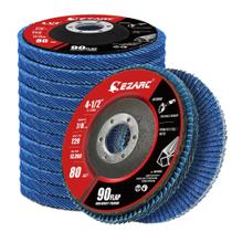 Disco de aba EZARC 80 Grit de alta densidade Jumbo Zircônia 115mm