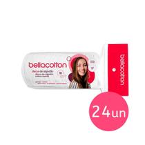 Disco de Algodao Bellacotton 24 pacotes com 50 unidades (1.200 discos)