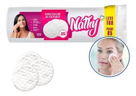 Disco De Algodão Dupla Face Disco 100g C/ziplock 100 Discos Disco De Algodão Dupla Face Disco 100g C/ziplock 100 Discos