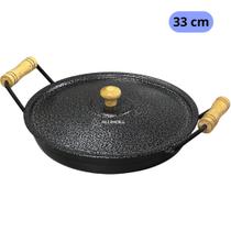 Disco De Arado 33cm Borda Alta Chapa Bifeira Tacho Frigideira Paellera Paella Disco De Arado 33cm Borda Alta Chapa Bifeira Tacho Frigideira Paellera Paella