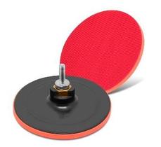 Disco de Borracha 4.1/2" com tiras autocolantes para Lixamento Roma Disco de Borracha 4.1/2" com tiras autocolantes para Lixamento Roma