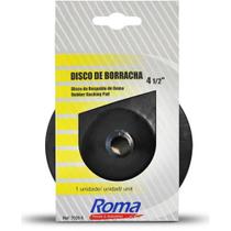 Disco de borracha 7" roma