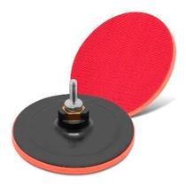 Disco De Borracha C/ Adaptador P/ Furadeira - 5 Polegadas