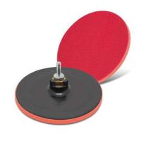 Disco de Borracha com tiras autocolantes 6'' para Esmerilhadeira - Roma Disco de Borracha com tiras autocolantes 6'' para Esmerilhadeira - Roma