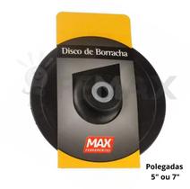 Disco de Borracha Flexível - Max