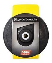 Disco de borracha p/lixad. max 7"