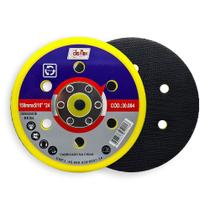 Disco de borracha para lixa 6" com ventosa - 030.004