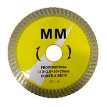 Disco de Corte 110 mm Amarelo CURVO MM