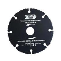 Disco de Corte 110mm corta Madeira para Serra Mármore Fertak