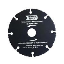 Disco de Corte 110mm corta Madeira para Serra Mármore Fertak Disco de Corte 110mm corta Madeira para Serra Mármore Fertak