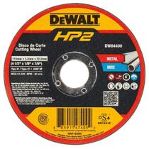 Disco de Corte, 114,3 mm x 3,2 mm x 22,23 mm, Para Metal/inox, Hp2, Dw84406 Dewalt Disco de Corte, 114,3 mm x 3,2 mm x 22,23 mm, Para Metal/inox, Hp2, Dw84406 Dewalt