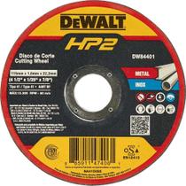 Disco de Corte 115 mm x 1 mm x 22,23 mm, Dw84401 HP2 Dewalt OstenVonder Disco de Corte 115 mm x 1 mm x 22,23 mm, Dw84401 HP2 Dewalt OstenVonder