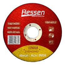 Disco de Corte 115 X 1.0 X 22 Mm Inox/aco Standard Hessen