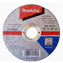 Disco de Corte 115mm para Metal - D-19928-10 - MAKITA Disco de Corte 115mm para Metal - D-19928-10 - MAKITA