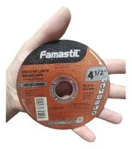 disco de corte 115mmx1x22,2mm metal/inox famastil