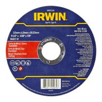 Disco de Corte 115x1,0x22,2mm IRWIN IW3211510 Disco de Corte 115x1,0x22,2mm IRWIN IW3211510
