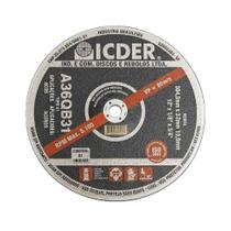Disco de Corte 12 1/8 3/4 Pol ICDER Serralheria Oficina